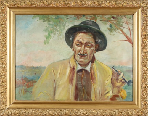 Autor nieznany Krakowiak z fajką (1931)