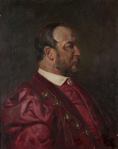 Autor nieznany Portret mężczyzny w żupanie z guzami (XIX/XX w.)