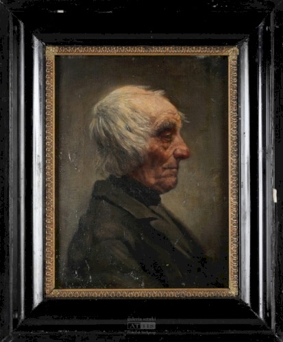 Autor nieznany Portret starca (XIX w.)