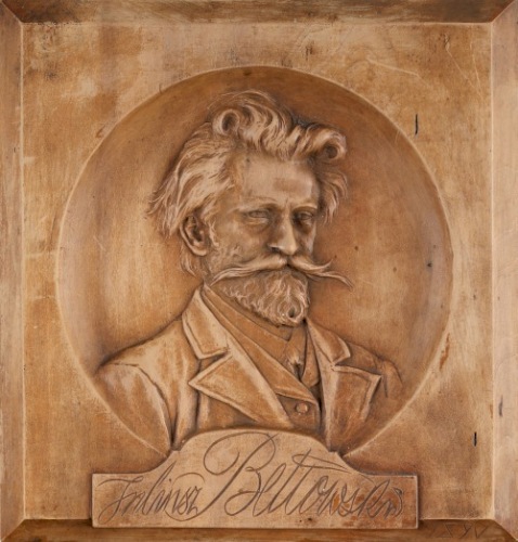 BEŁTOWSKI Juliusz Wojciech Autoportret (1895)