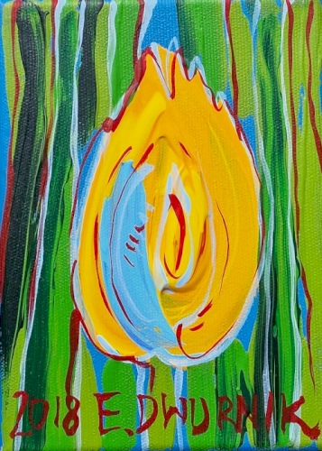 DWURNIK Edward Żółty tulipan (2018)