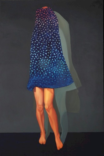 GRUSZECKA Kamila Autoportret w sukience (2014)