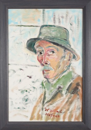 HOFMAN Wlastimil Autoportret w kapeluszu