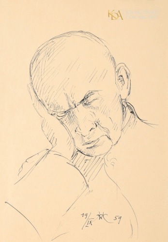 HOFMAN Wlastimil Portret mężczyzny (1959)