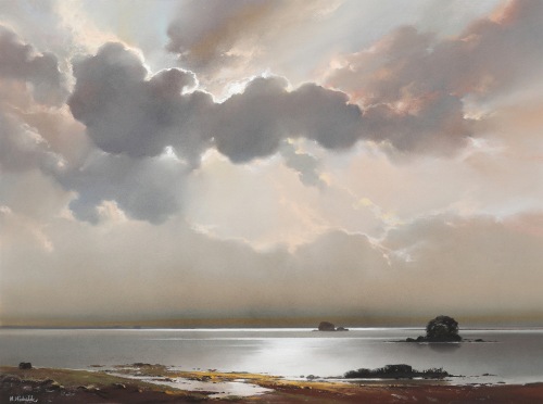MICHALIK Marian Wieczorne chmury nad jeziorem