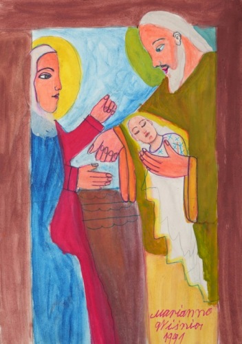 WIŚNIOS Marianna Ofiarowanie w świątyni (1991)