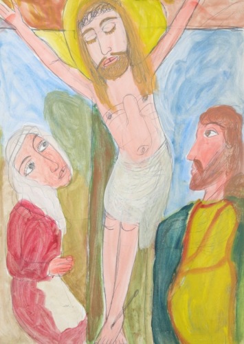 WIŚNIOS Marianna Ukrzyżowanie z Marią i św. Janem (1996)