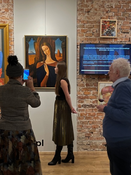 Wystawa dzieł sztuki Między Botticellim i Modiglianim. Malarstwo Romana Zakrzewskiego