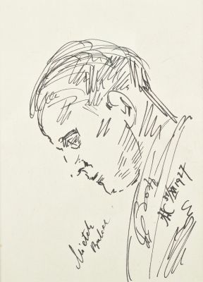 Wlastimil Hofman, Portret Mieczysława Balcera (1927)