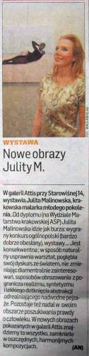 Julita Malinowska artykuł